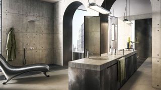 Стакан Gessi 316 54731.239 белый/брашированная сталь
